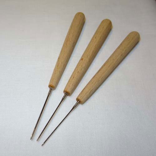 Uncinetto luneville con ago fisso non sostituibile, misura 70-80-100-110