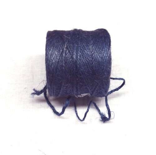 Cordone juta colorato blu 3 fili mm 2,5/120mt