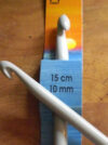 Uncinetto pony cm15, plastica grigioperla, dal 5,5 al 20 - immagine 2