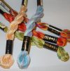 Perle' cotone  anchor 5, kit 4 matassine colori multicolor