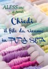 Cartella colori mouline' di seta aless