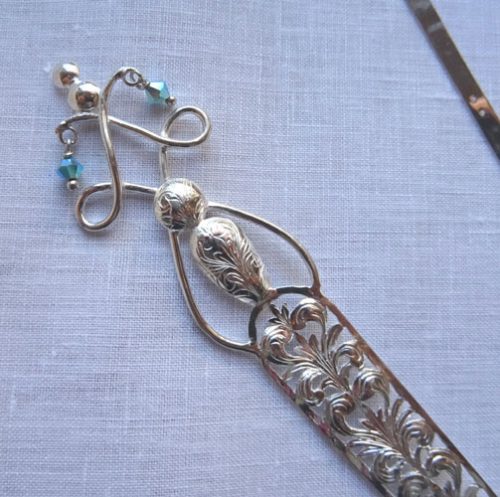 Struttura ventaglio argento 925 by roberta dazzini cm 43 - immagine 2