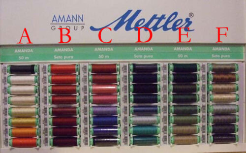 Jolly 16 rocchetti seta amanda n°50