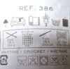 Nova vita 4 dmc cotone riciclato/ maglia-uncinetto-macrame' gr 250/200mt multicolor 386 - immagine 4